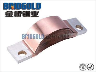 樂(lè)清廠家直銷銅箔軟連接 可定制 T2紫銅帶 易散熱 量大從優(yōu)圖片_高清圖_細(xì)節(jié)圖-浙江金橋銅業(yè)科技 -