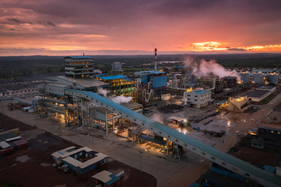 剛果冶煉廠的晨光